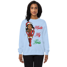Load image into Gallery viewer, Ms. Eltoe (Mistletoe) Unisex fleece sweatshirt
