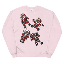Load image into Gallery viewer, Silly Santa fleece sweatshirt
