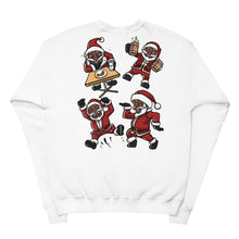 Load image into Gallery viewer, Silly Santa fleece sweatshirt
