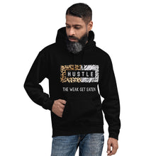 Load image into Gallery viewer, HUSTLE The Weak Get Eaten MENS Hoodie
