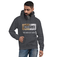Load image into Gallery viewer, HUSTLE The Weak Get Eaten MENS Hoodie
