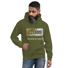 Load image into Gallery viewer, HUSTLE The Weak Get Eaten MENS Hoodie
