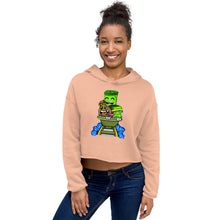 Load image into Gallery viewer, Money Train Crop Hoodie
