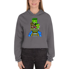 Load image into Gallery viewer, Money Train Crop Hoodie
