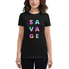 Load image into Gallery viewer, Savage Women&#39;s short sleeve t-shirt
