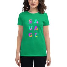Load image into Gallery viewer, Savage Women&#39;s short sleeve t-shirt
