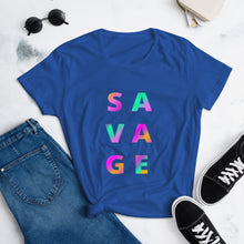Load image into Gallery viewer, Savage Women&#39;s short sleeve t-shirt
