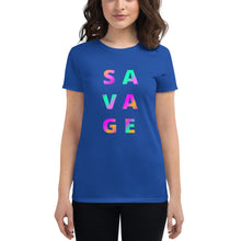 Load image into Gallery viewer, Savage Women&#39;s short sleeve t-shirt
