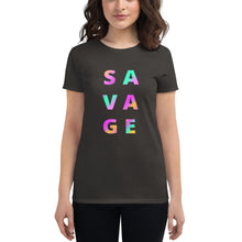 Load image into Gallery viewer, Savage Women&#39;s short sleeve t-shirt
