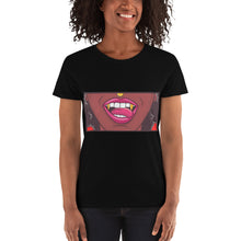 Load image into Gallery viewer, Black Goddess Magic Women&#39;s short sleeve t-shirt
