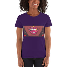 Load image into Gallery viewer, Black Goddess Magic Women&#39;s short sleeve t-shirt
