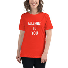 Load image into Gallery viewer, Allergy Season Women&#39;s Relaxed T-Shirt
