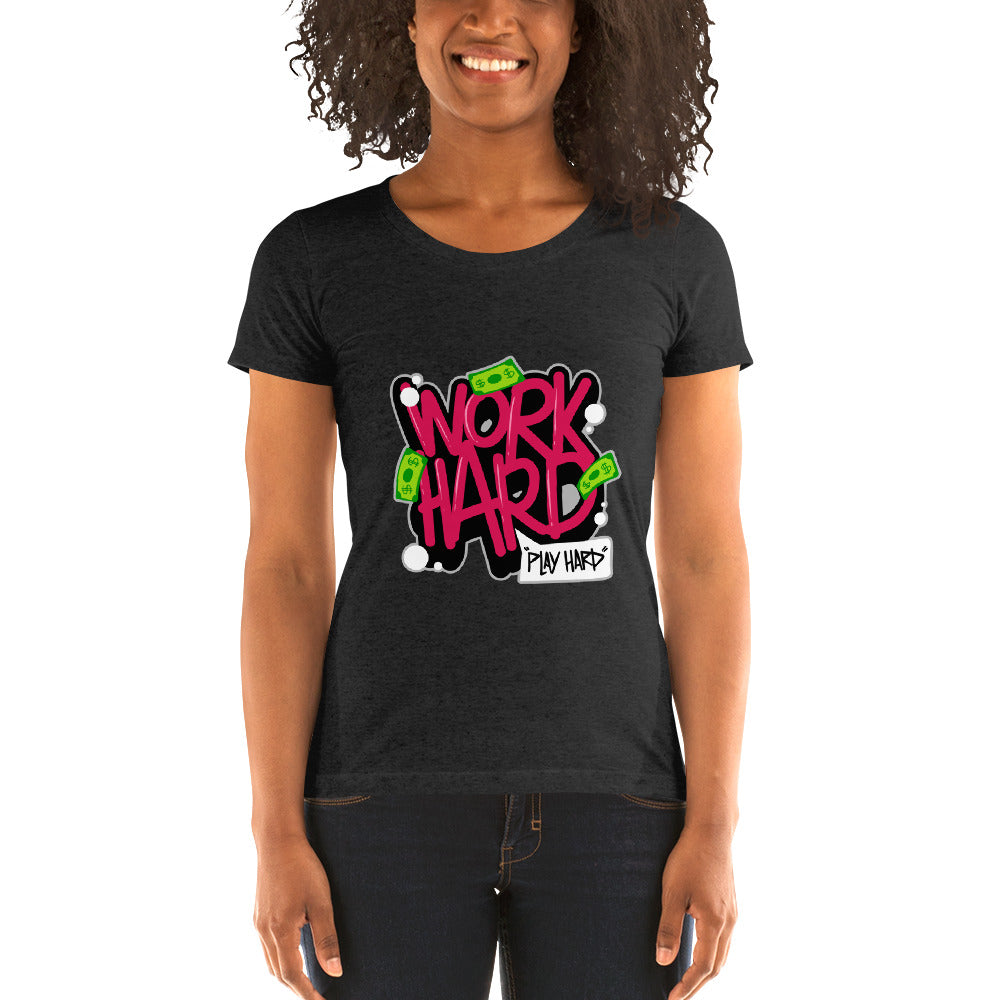 Work Play Ladies' short sleeve t-shirt